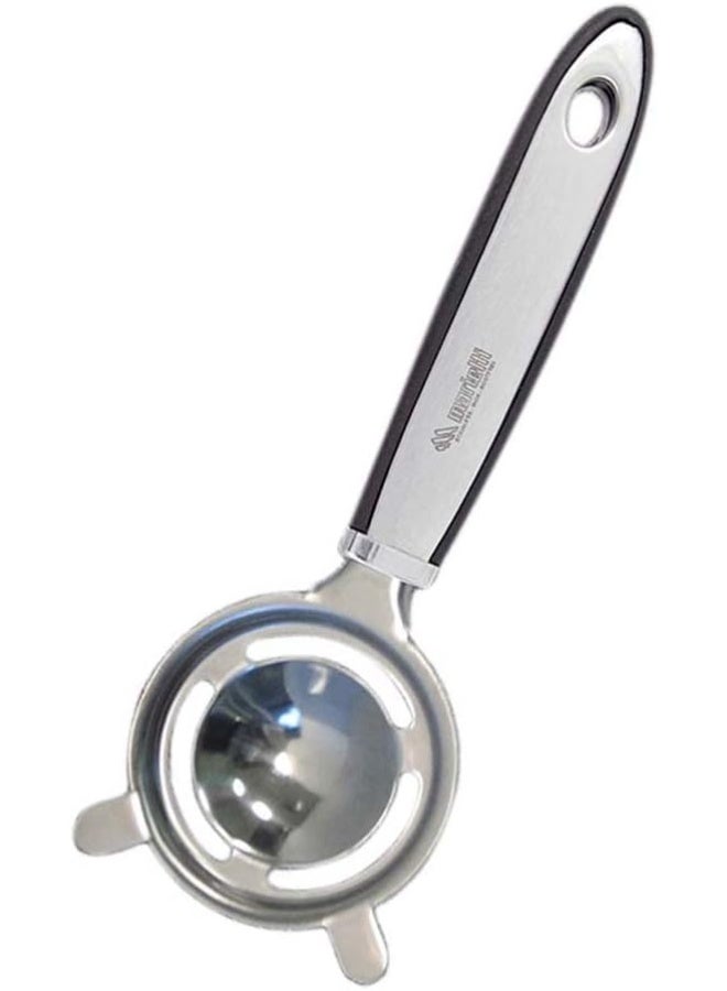 Egg Seperator Stainless Steel Strainer Liquid Eggs Yolk Splitter Wooden Handel - Image 2