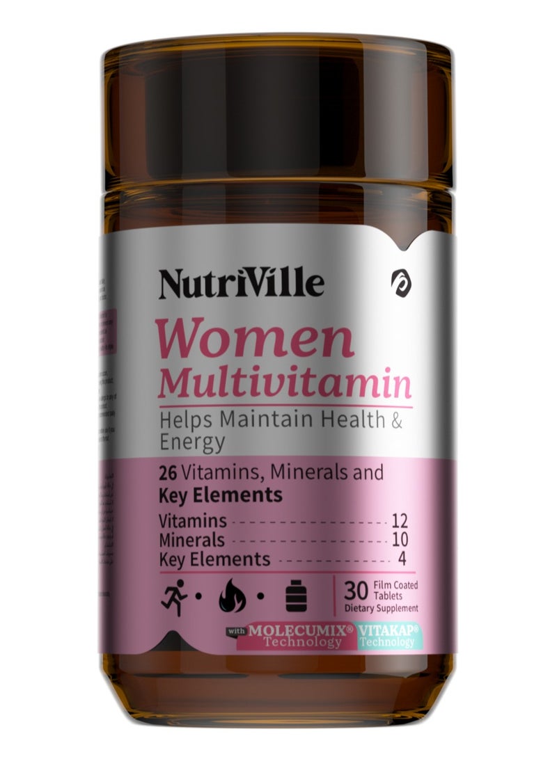 Nutriville Women 30 Film Coated Tablets