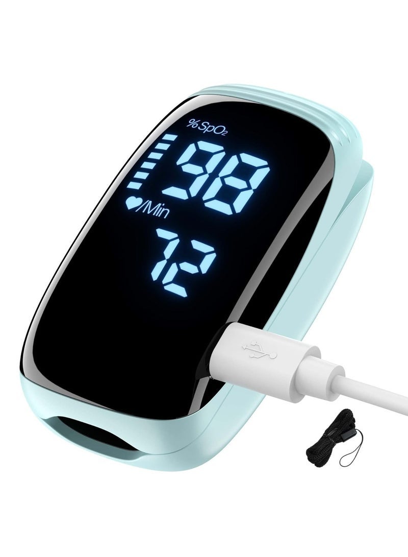 general Portable Finger Clip Oximeter For Medical Blood Oxygen Saturation Detection, Household Pulse And Heart Rate Monitoring - Image 1