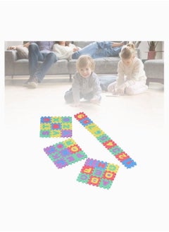 Foam Puzzle Mat, SYOSI Alphabet and Numbers Kids Foam Puzzle Play Mat, 36 Piece Set, Each Mat Measures 5X5CM Interlocking EVA Floor Tiles with Alphabet and Numbers