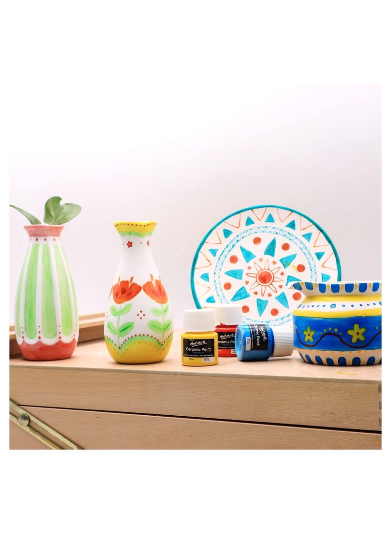 مونت مارتي طقم الوان سيراميك من مونت مارت 6 لون برطمان 20 مللى - Image 3