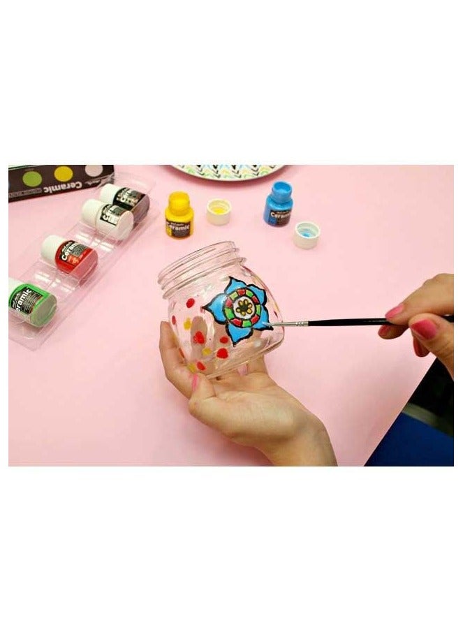 مونت مارتي طقم الوان سيراميك من مونت مارت 6 لون برطمان 20 مللى - Image 5