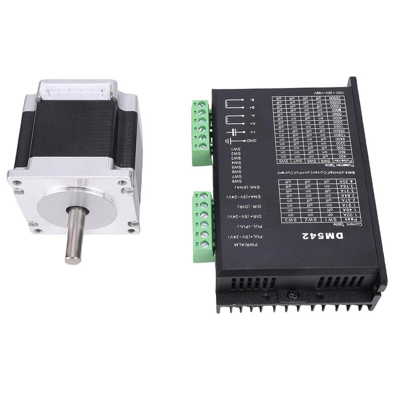 Hilitand Closed Loop Stepper Motor Kit, Nema 23 23HS5628 8mm Shaft 126Ncm 2.8A 56mm with Microstep Driver, for CNC Engraving Machine 3D Printer - Image 3