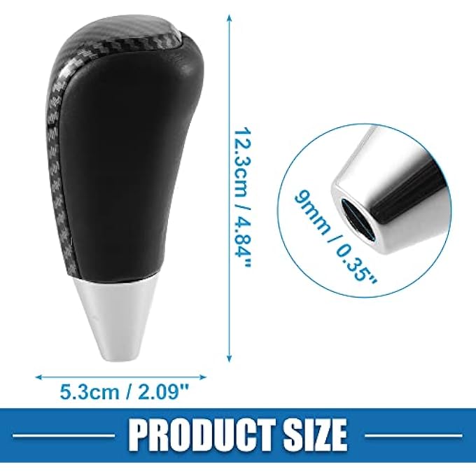 ريحني مقبض ناقل الحركة بعصا التروس مقبض ناقل الحركة لسيارة تويوتا لاند كروزر 20162021 4Runner 20032021 تندرا 20082021 نمط ألياف الكربون الأسود - Image 5