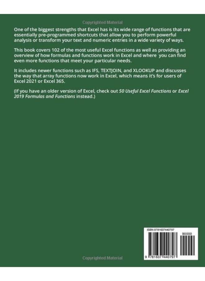 102 Useful Excel 365 Functions - pzsku/ZD2B06795B5C1373AF008Z/45/_/1737572227/cda5e156-c6f5-4b7d-aa24-76b7974a669e