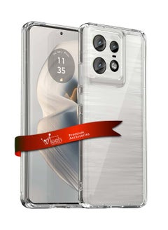 Motorola Edge 50 Pro 5G 2024 Premium TPU Soft Corners With Hard PC Case - Clear