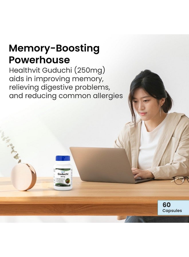 HealthVit هيلثفيت جودوتشي 250 ملغ 60 كبسولة - Image 3