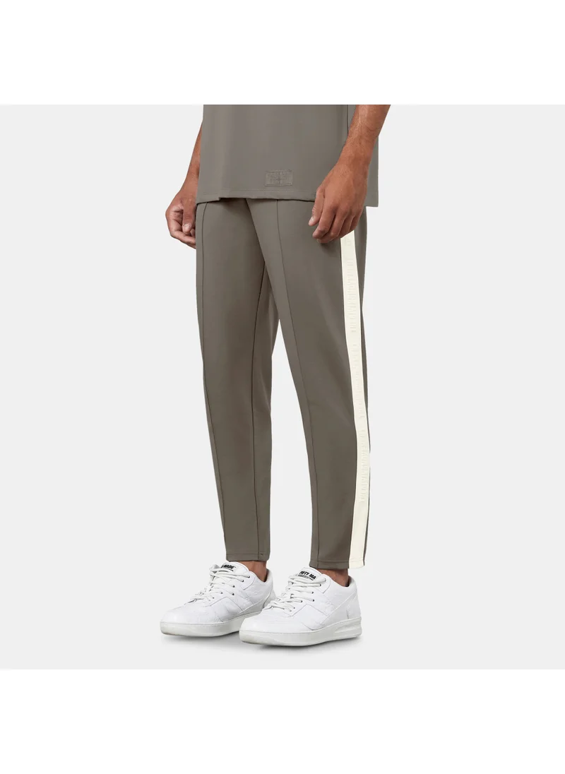 The Giving Movement Men's Striped Tapered Joggers