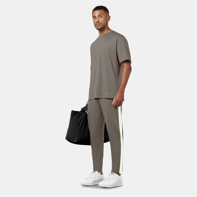 The Giving Movement Men's Striped Tapered Joggers