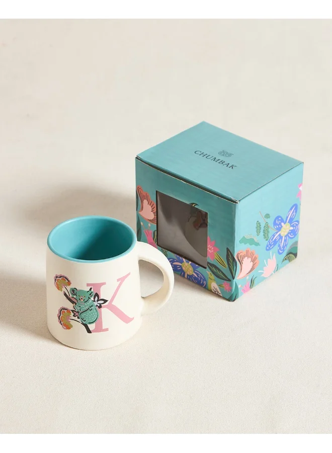 Chumbak Koala Alphabet Mug - K