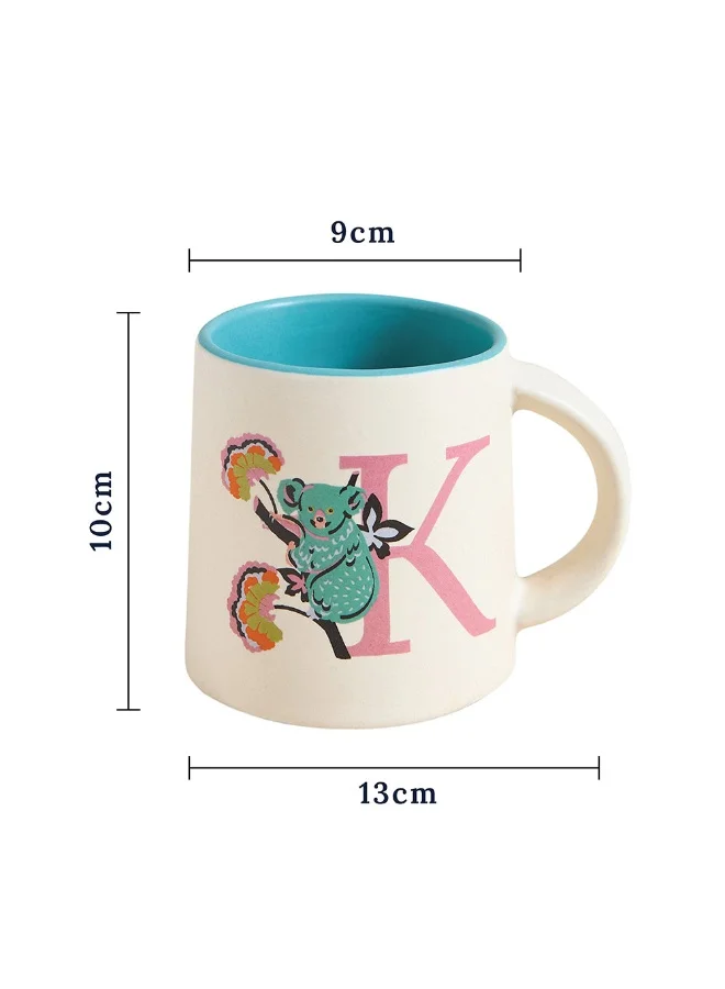 Chumbak Koala Alphabet Mug - K
