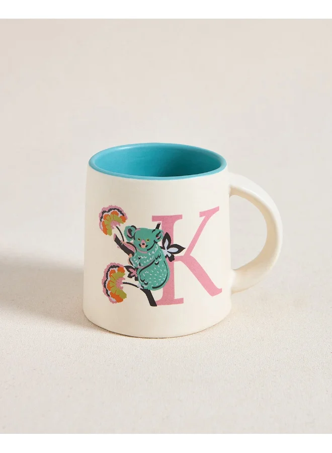 Chumbak Koala Alphabet Mug - K