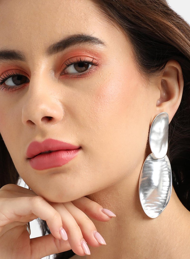 SOHI Oblong Artificial Drop Earring Jewellery - Image 1