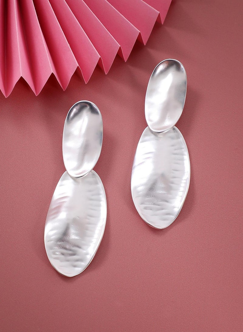 SOHI Oblong Artificial Drop Earring Jewellery - Image 5