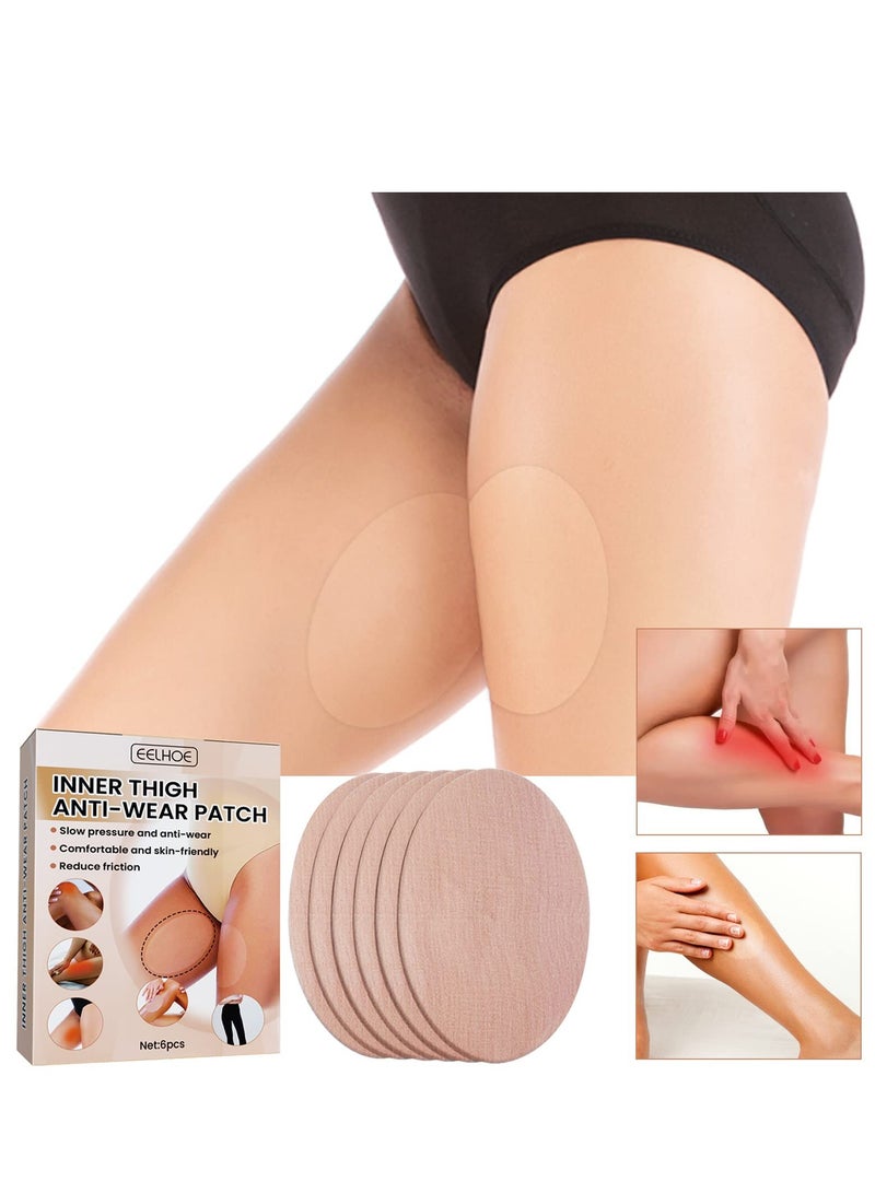 SYOSI Anti Chafing Friction Pads, Invisible Anti Chafing Thigh, for Women Men Inner Thighs Chafe Rubbing Protection Breathable Skin Tape, for Outdoor Rub Protection (6PCS) - Image 3