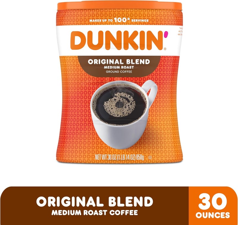 Dunkin' Donuts Original Blend Ground Coffee, Medium Roast - Image 2