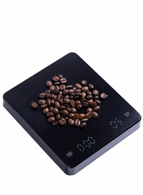 Digital Coffee Scale with Timer 3kg/0.1g High Precision Pour Over Drip Espresso Touch Sensor Operation and Backlight LCD Display