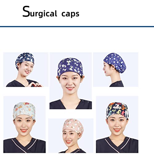 Enkudc Cute Printed Working Cap for Women/Men - Image 5
