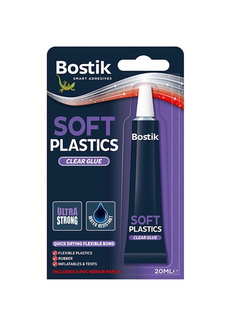 Bostik - Ultra Strong Clear Glue For Soft Plastics 20ml Content - Image 1