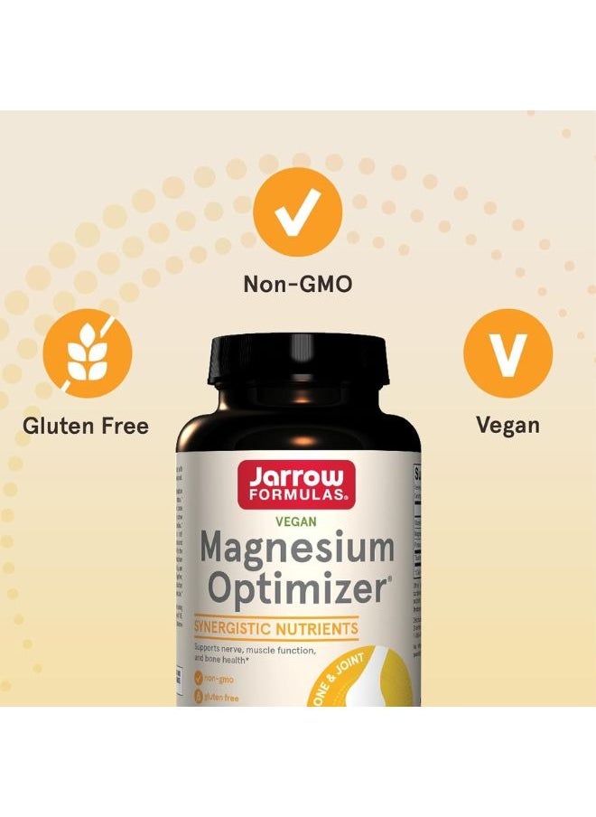 jarrow formulas Magnesium Optimizer Tablets Supports Bone Function 200'S  - Image 5
