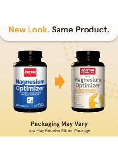 jarrow formulas Magnesium Optimizer Tablets Supports Bone Function 200'S  - Image 2