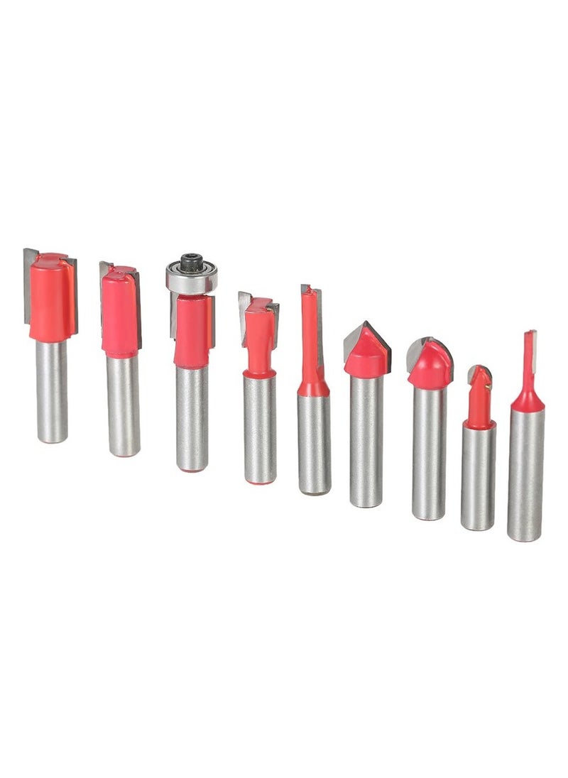 Goolsky Router Bits Set 1/4 Shank, 15 Pieces Tungsten Carbide Router Bit Professional Woodworking Tools for Woodworker and Beginner  - Image 4