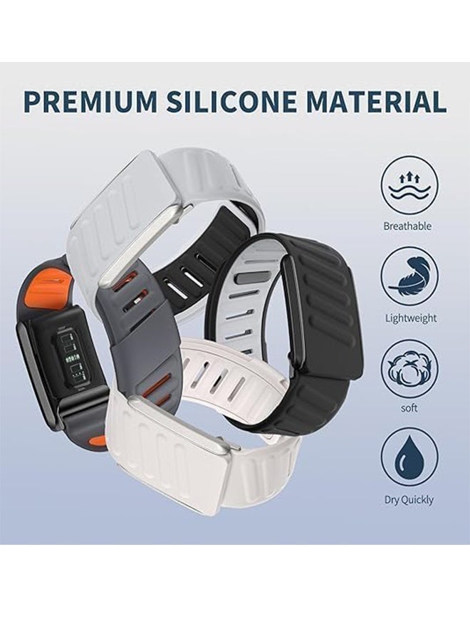 HAVEN Rugged Comfort Silicone Wristband Compatible with WHOOP 5 | Whoop MG Band, Waterproof and Sweatproof, for Men Women with Metal Frame Connector - Image 4