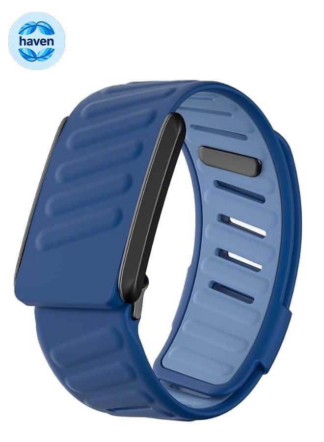 HAVEN Rugged Comfort Silicone Wristband Compatible with WHOOP 5 | Whoop MG Band, Waterproof and Sweatproof, for Men Women with Metal Frame Connector - Image 1