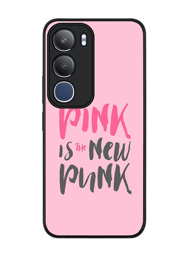 Stylizedd For vivo Y19s / Y19s Pro Case,Slim fit Camera Protection, Shockproof Thin Phone cover  - Pink is the new punk