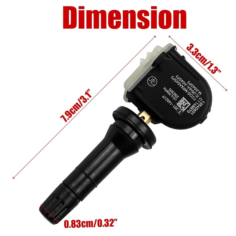KH866 4pcs 13540601 TPMS Sensor, for GMC, for Chevy, for Buick, for Cadillac Tire Pressure Sensor for 2021 - Image 2