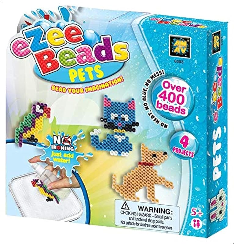 EEZEE Beads Pets Game for Kids - Multi Color