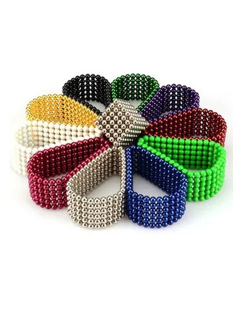Rabos 1000 Pieces Magn.etic Balls Sculpture Building Blocks Toys For Intelligence Learning  - Image 2