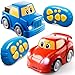 WATUDOU Remote Control Car for Toddlers 13 24 35 2 Pack Cartoon 24 GHz RC Cars for Kids Electric Hobby RC Car Toys Christmas Birthday Gifts Toys for Kids Boys Girls 2 3 4 5 6 Years Old - Image 2