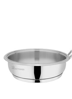 6 October Frying Pan With Capsule Bottom With Handle Size 24Cm  - Image 2