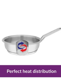 6 October Frying Pan With Capsule Bottom With Handle Size 24Cm  - Image 4