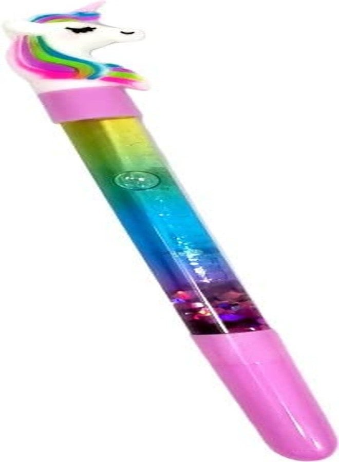 SAMVARDHAN Set - 4 pcs Designer Unicorn Fairy Magic Wand Pen Longer & Prettier - Image 2