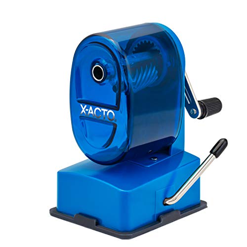 X-ACTO Bulldog Manual Pencil Sharpener w/Vacuum Mount, Colors May Vary, 1 Count - Image 4