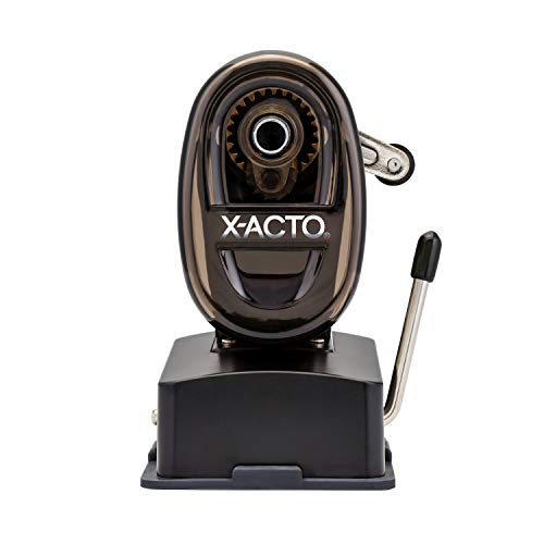 X-ACTO Bulldog Manual Pencil Sharpener w/Vacuum Mount, Colors May Vary, 1 Count - Image 3