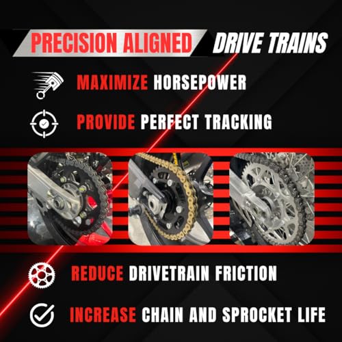 Gearhead Zone Chain & Sprocket Alignment Tool - Laser Application - Image 5