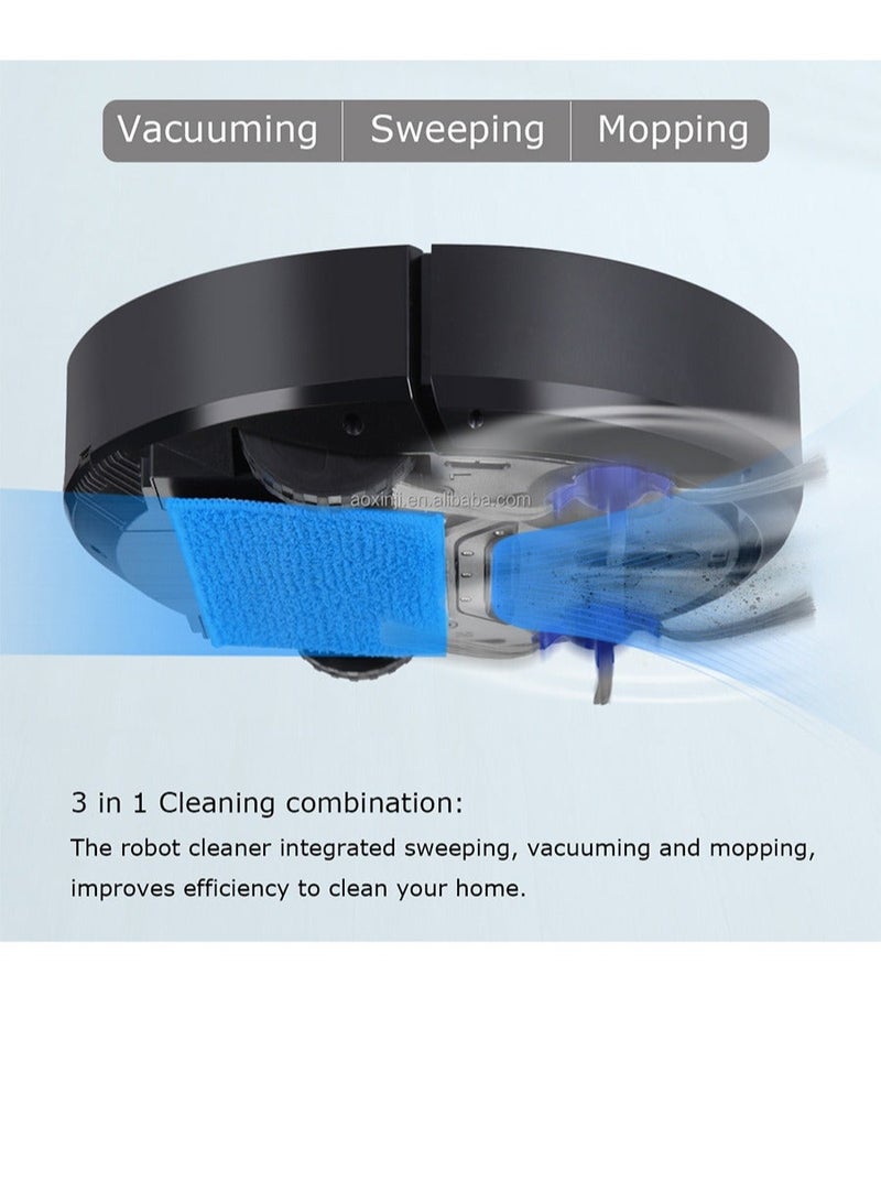 The Latest Generation of Sweeping Robot Fully Automatic Recharge Home Remote Control Three in One Intelligent Sweeping and mopping Machine - Image 4