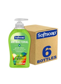 Softsoap Antibacterial Liquid Hand Soap, Gentle Clean, Sparkling Pear Scent Hand Soap, 11.25 Ounce, 6 Pack - pzsku/ZD2B29083380F1271BA76Z/45/_/1740623514/d6c83446-2dec-4578-abfc-4d6502caa9f4