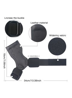 SKDK Weight Lifting Grips with Wrist Straps, Non-slip Padded Workout Gloves for Men and Women Deadlift, Pull Up, Rows, Home Gym Power Training Strong Rubber Gloves or Straps for Bodybuilding  - Image 2