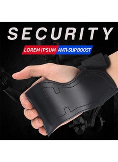 SKDK Weight Lifting Grips with Wrist Straps, Non-slip Padded Workout Gloves for Men and Women Deadlift, Pull Up, Rows, Home Gym Power Training Strong Rubber Gloves or Straps for Bodybuilding  - Image 4
