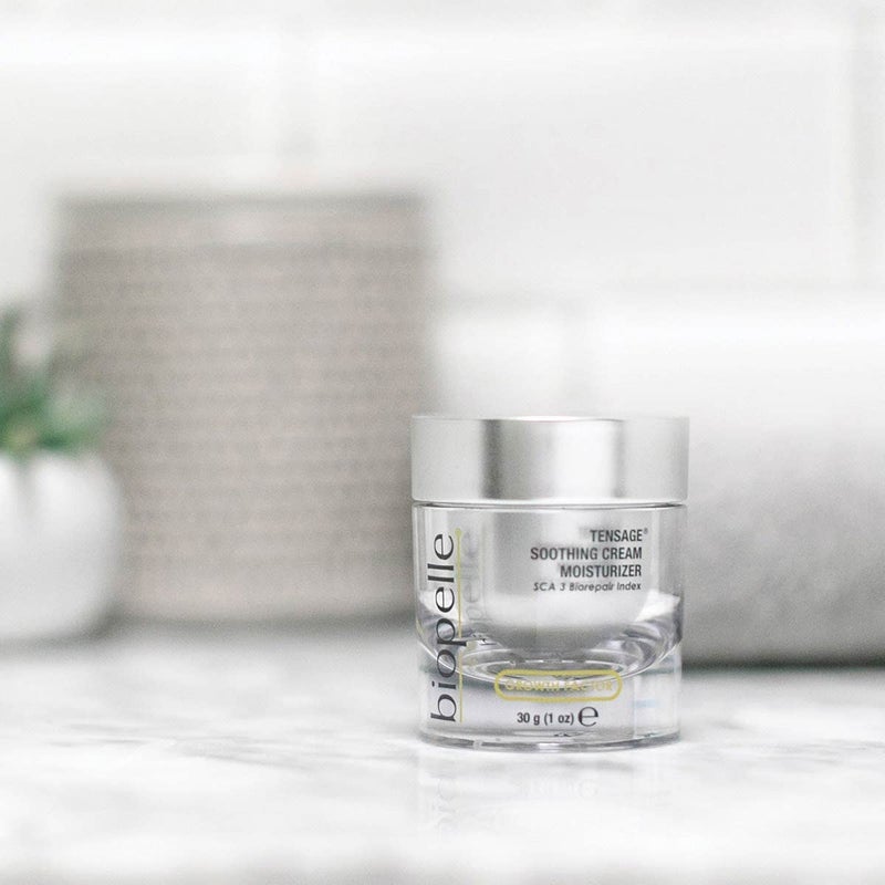 Biopelle Tensage Growth Factor Soothing Oil Free Moisturizer Face Cream with SCA 3 Biorepair Index, Snail Mucin Moisturizer for Oily Skin with Hyaluronic Acid and Antioxidants, 1 Oz - Image 3