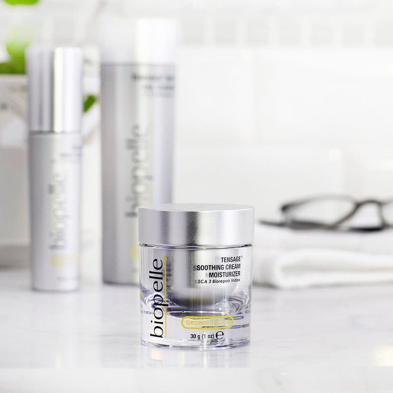 Biopelle Tensage Growth Factor Soothing Oil Free Moisturizer Face Cream with SCA 3 Biorepair Index, Snail Mucin Moisturizer for Oily Skin with Hyaluronic Acid and Antioxidants, 1 Oz - Image 4