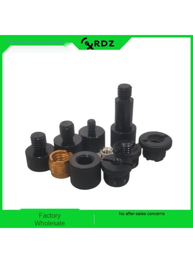 Microphone Stand Adapter Screw Clip 5/8 to 1/4 3/8 Converter Nut Accessory