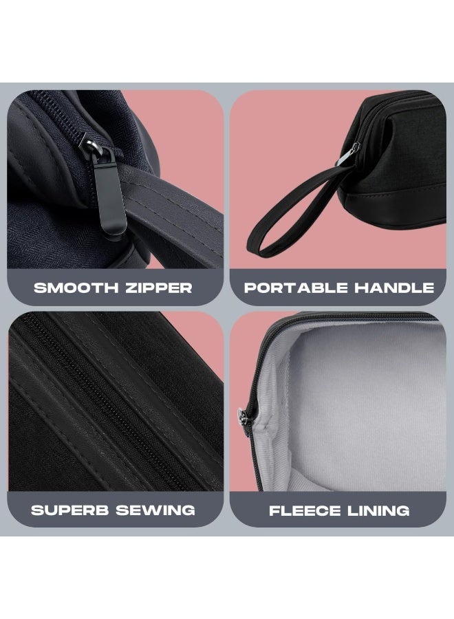 1pcs أسلوب الشعر أدوات القضية، compatiable مع دايسون Airwrap / القرش فليكس أسلوب التخزين المنزلي لمجفف الشعر فرشاة الشعر مصمم، Mutifunction مستحضرات التجميل كيس ماكياج (أسود) - Image 5