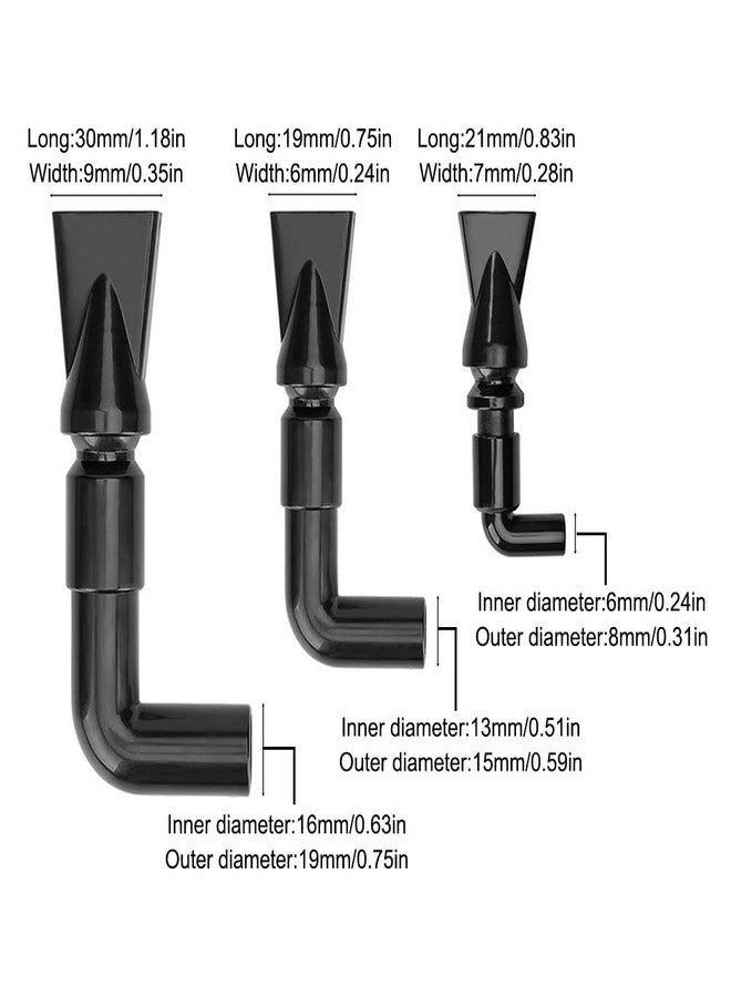 MiOYOOW 3PCS Aquarium Pump Duckbill Nozzle, 360° Adjustable Water Return Outlet Nozzle for Aquariums Fish Tanks - Image 5
