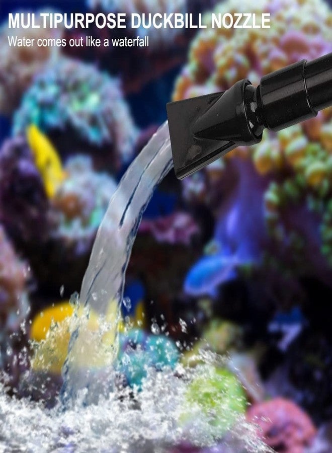 MiOYOOW 3PCS Aquarium Pump Duckbill Nozzle, 360° Adjustable Water Return Outlet Nozzle for Aquariums Fish Tanks - Image 4