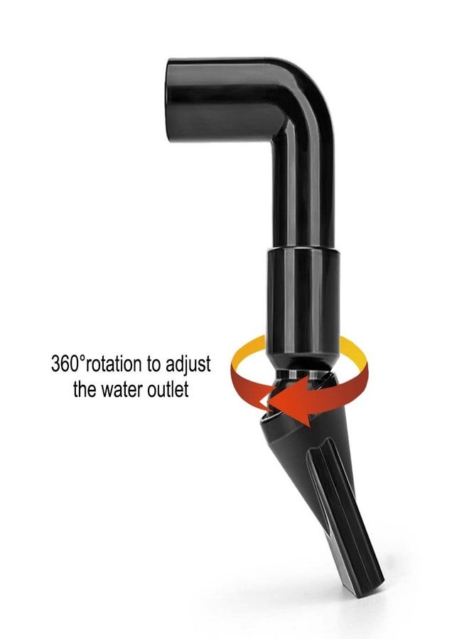 MiOYOOW 3PCS Aquarium Pump Duckbill Nozzle, 360° Adjustable Water Return Outlet Nozzle for Aquariums Fish Tanks - Image 2